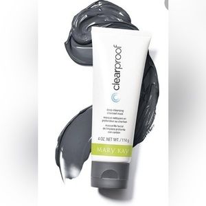 Clear proof charcoal mask